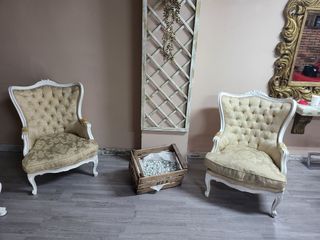 Set tavolo e poltrona vintage