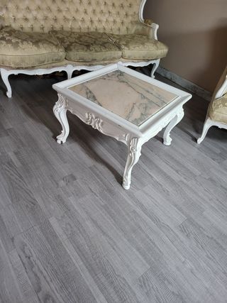 Set tavolo e poltrona vintage