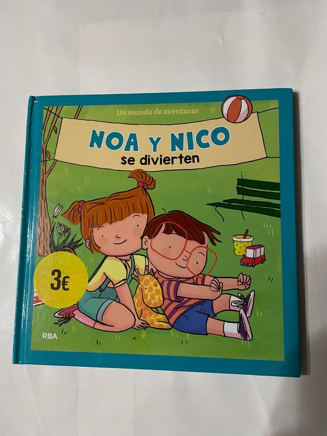2 libros UN MUNDO DE AVENTURAS: NOA Y NICO