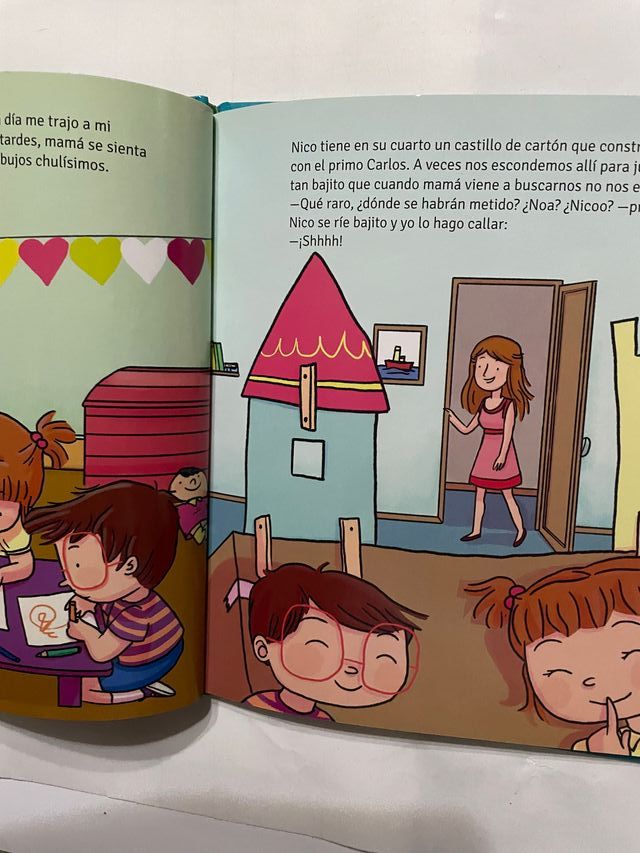 2 libros UN MUNDO DE AVENTURAS: NOA Y NICO