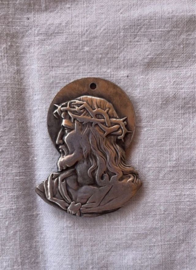 Colgante artesanal jesus fe