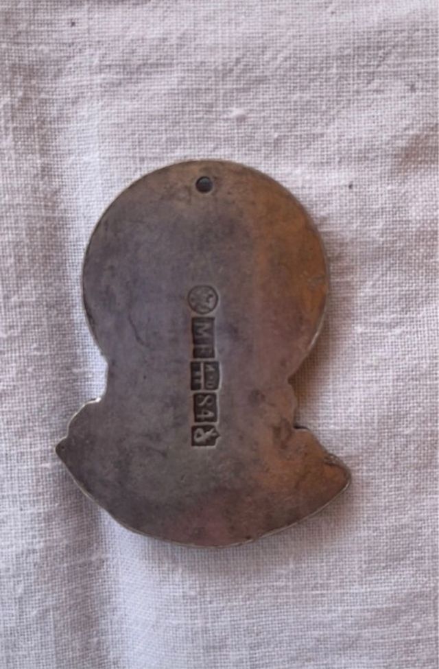 Colgante artesanal jesus fe