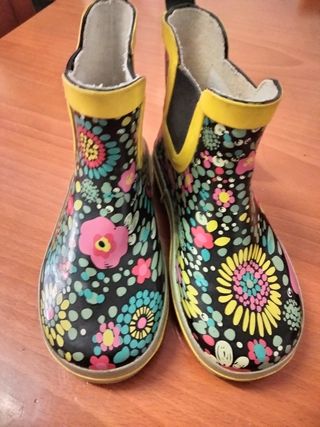 Botas lluvia niña talla26