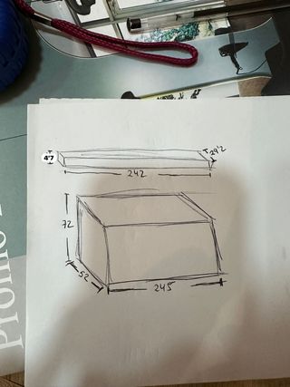 Mueble con baldas