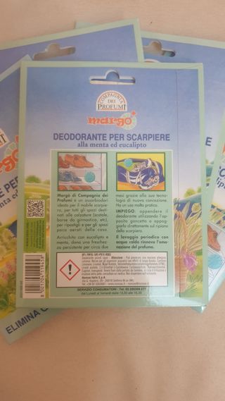 nr.5 Deodoranti menta scarpiera Nuncas