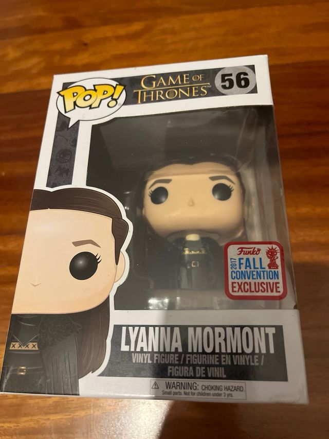 Funko pops Laynna y Jorah Mormont