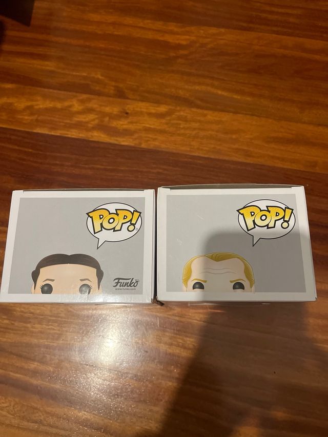 Funko pops Laynna y Jorah Mormont