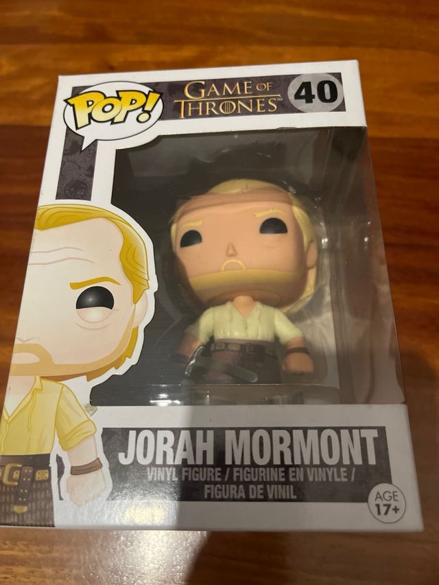Funko pops Laynna y Jorah Mormont