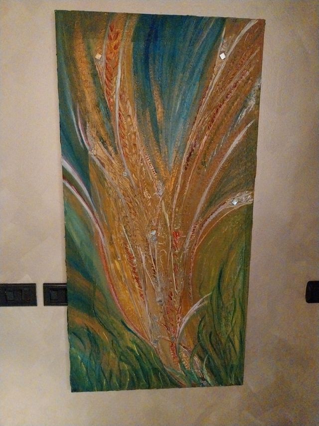 Quadro astratto Granoturco