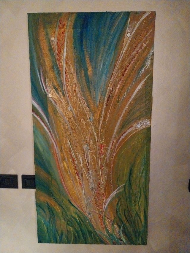 Quadro astratto Granoturco