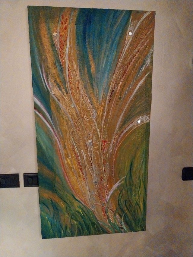 Quadro astratto Granoturco