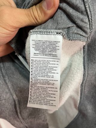 Sudadera NIKE air M