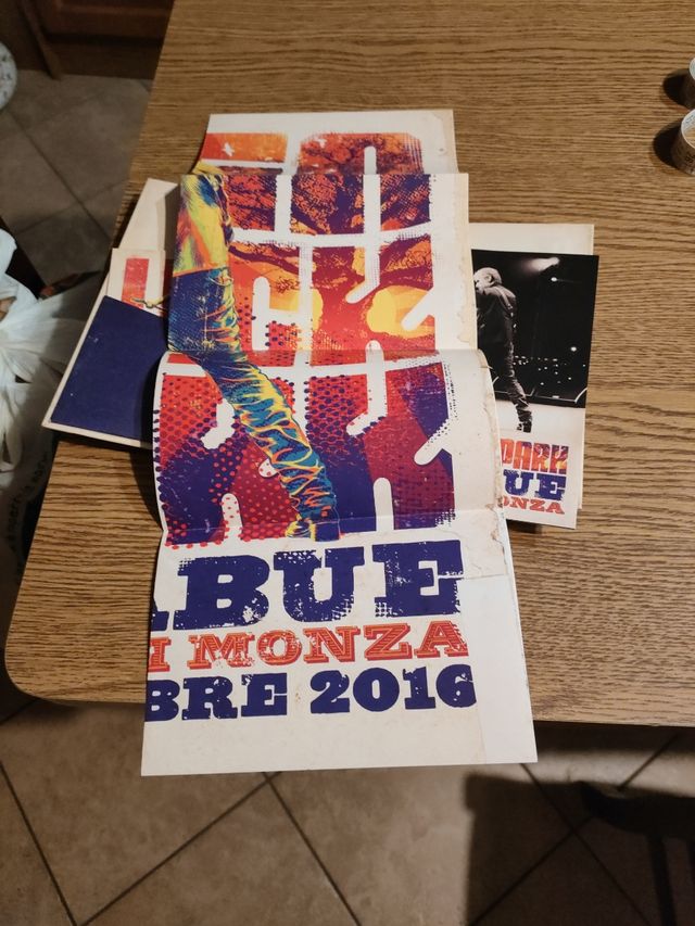 Ligabue urlando contro il cielo