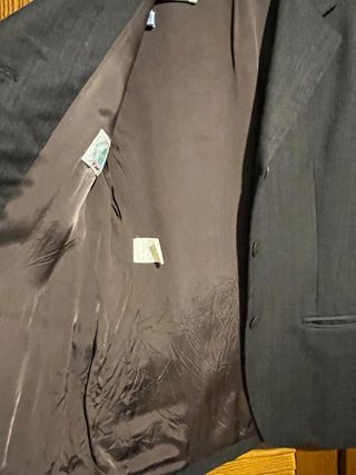 Traje de americana y falda marron