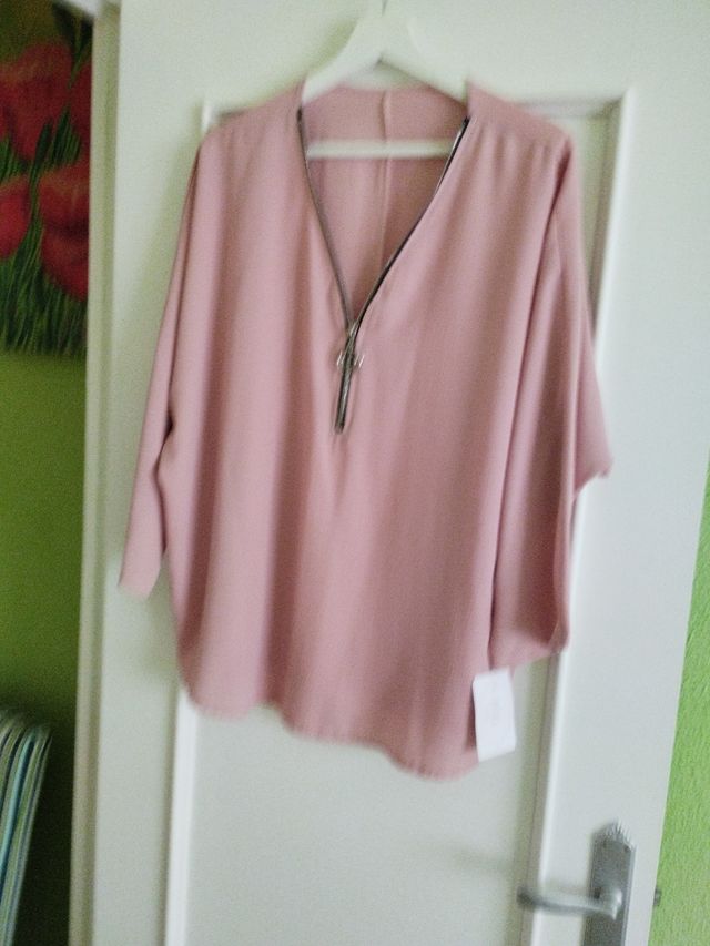 Blusa 🩷 Rosa XXL