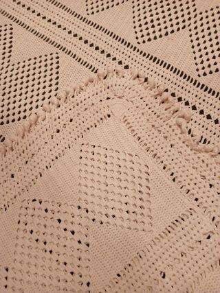 Colcha  artesanal vintage 1'35 - 1'05 - 90