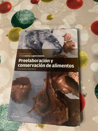 Libro Preelaboración y conservación de alimentos