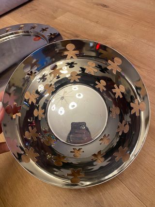 Disco e portafrutta girotondo Alessi