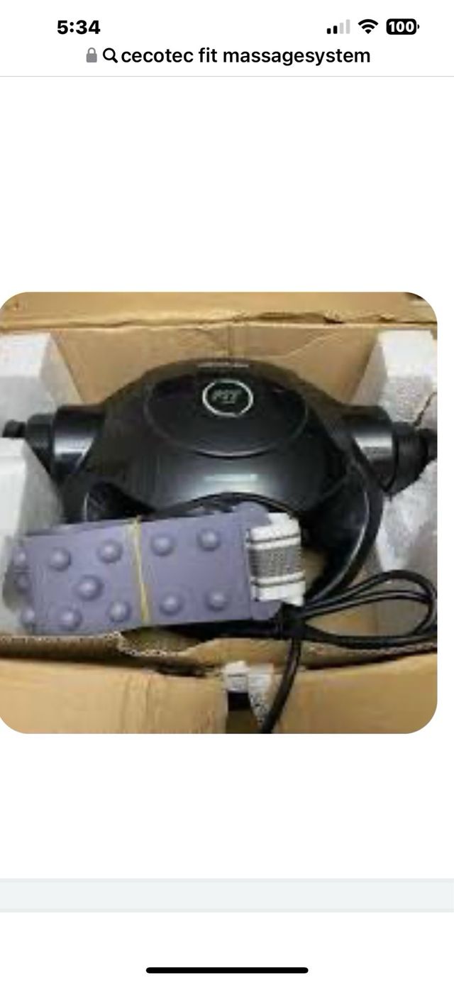 Cecotec cinturon masaje lipoteductor cinta andar