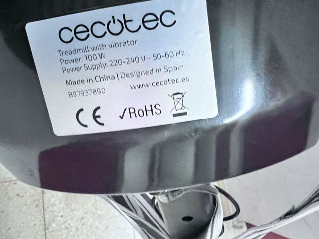 Cecotec cinturon masaje lipoteductor cinta andar