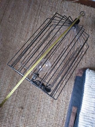 Lampara de hierro 