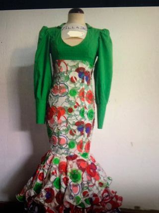 Traje flamenca, gitana