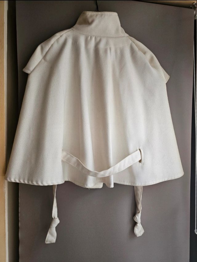 Mantella panna elegante /Made in Italy