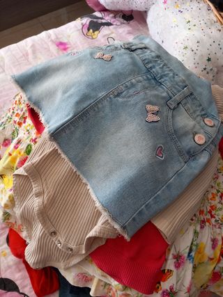 Lotto indumenti bambina 2 anni