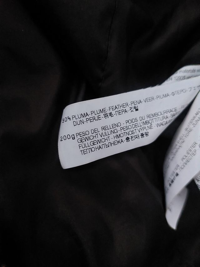 PLUMA ZARA MUJER TALLA S 37e