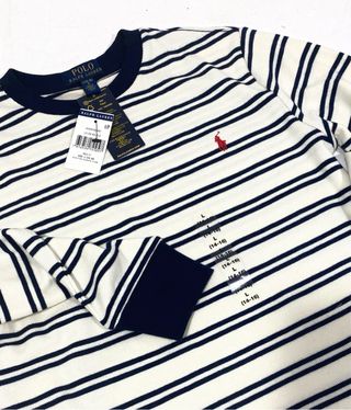 Camiseta manga larga niño L 14-16 Ralph Lauren