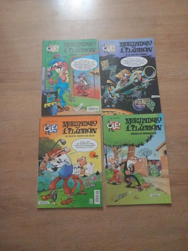 Tebeos mortadelo y filemon