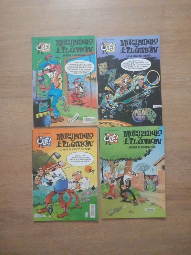 Tebeos mortadelo y filemon