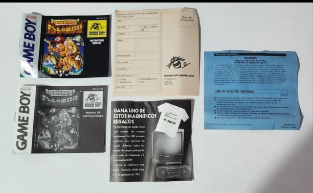 Adventure Island II Españolizado Game Boy