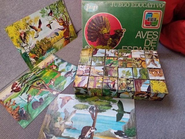 Gioco di puzzle educativo Birds of Spain