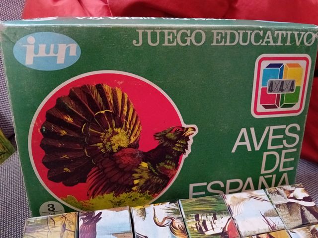 Gioco di puzzle educativo Birds of Spain