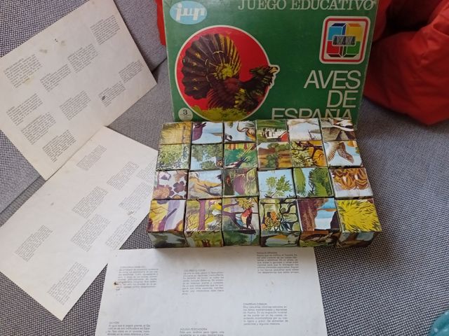 Gioco di puzzle educativo Birds of Spain