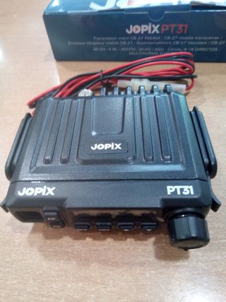 JOPIX PT31 Emisora MOVIL 27 MHZ CB TAMAÑO PEQUEÑO