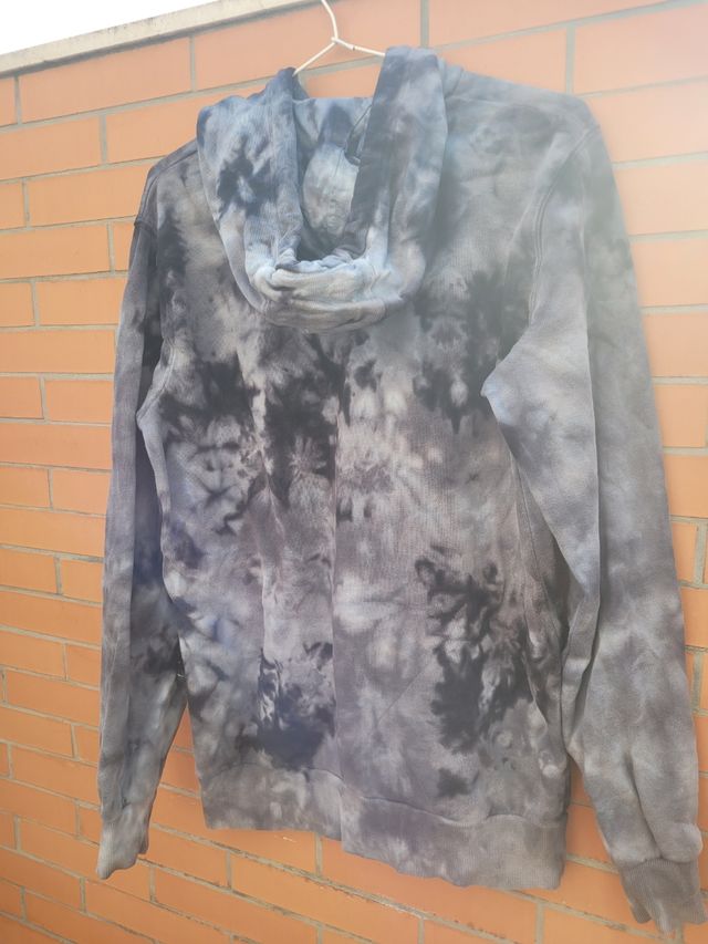 Sudadera con capucha gris talla M unisex Ellese