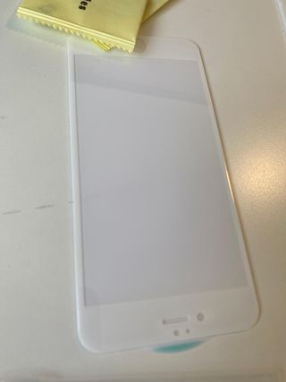 CRISTAL PROTECTOR IPHONE 6S PLUS BLANCO