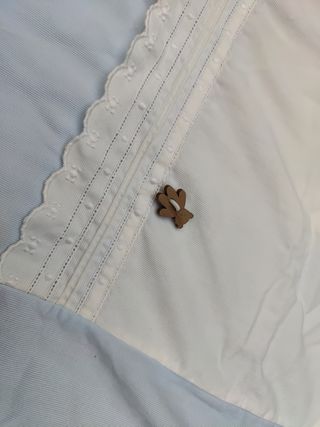 Colcha y chichonera para cuna de bebé 🍼