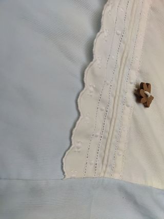 Colcha y chichonera para cuna de bebé 🍼