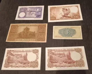 Billetes España. Preguntar precio Se venden suelto