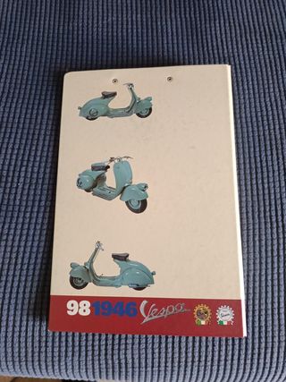 CARTELLINA PER APPUNTI VESPA