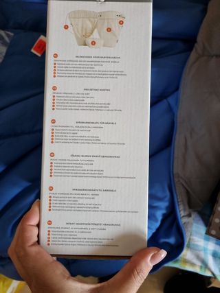 Marsupio neonato + riduttore