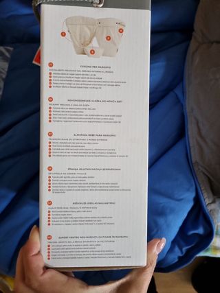 Marsupio neonato + riduttore
