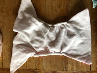 Set di 3 pannolini lavabili taglia L