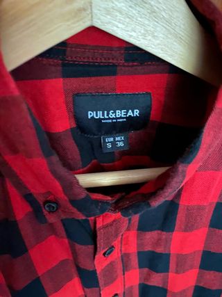 Camisa cuadros - Pull & Bear