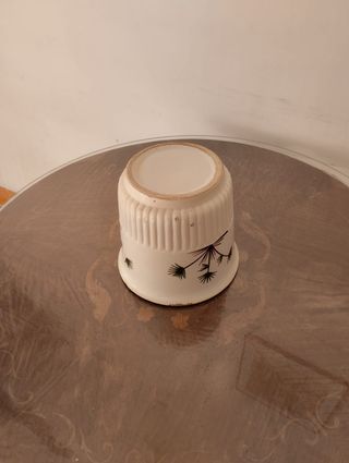 Maceta pintada a mano