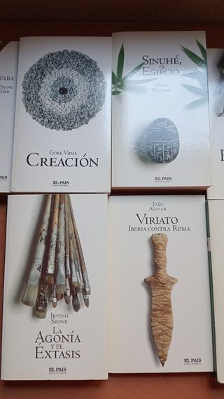 Libro novela histórica el pais.