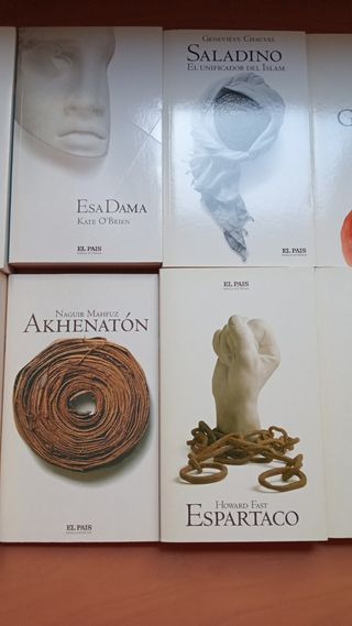 Libro novela histórica el pais.